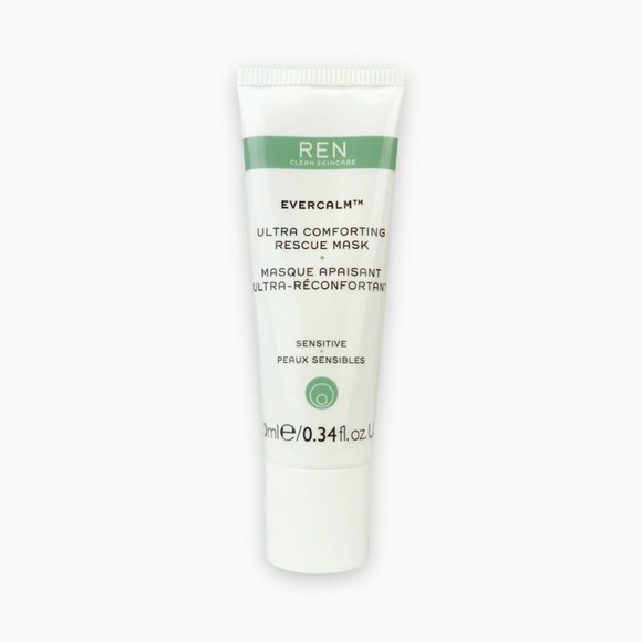 REN Evercalm Sensitive Skin Ultra Comforting Rescue Mask, 0.34 fl oz - Picture 2 of 4